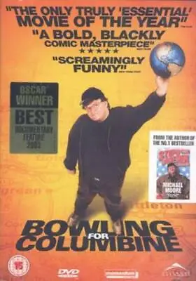 Bowling For Columbine DVD (2003) Michael Moore Cert 15 FREE Shipping Save £s • £1.99