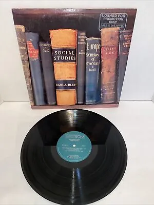 CARLA BLEY Social Studies LP Promo Michael Mantler Steve Swallow ECM Floater 12  • $14.99