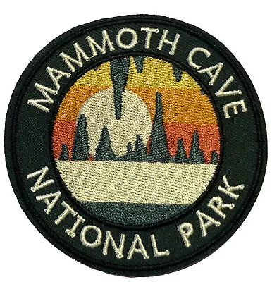 Mammoth Cave National Park Patch Embroidered Iron-On Applique Travel Souvenir • $5.50