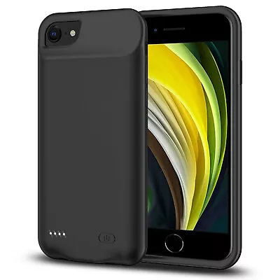 $53.19 • Buy Smart&Slim Battery Case For IPhone SE2020 2022, 6000mAh Power Bank Charger Cover