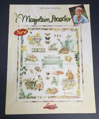 The Four Seasons Marjolein Bastin Counted Cross Stitch Pattern Leisure Arts 3165 • $24.94