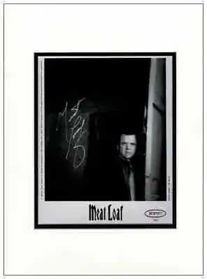 Meat Loaf Autograph Signed Photo AFTAL • £135