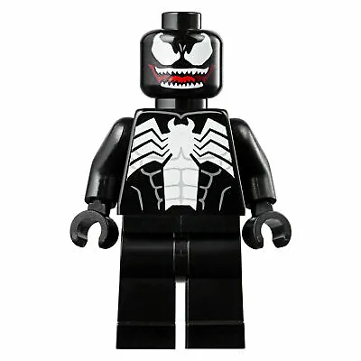 LEGO Spider Man Venom Red Mouth Minifigure From 76115 • $16.50