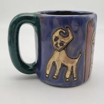 Mara Mexican Artist Signed Coffee Tea Cup Pottery Mug Mexico  • $20