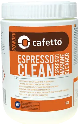 CAFETTO Espresso Clean Powder 1kg Coffee Machine Cleaner Professional Use CND • $24.95