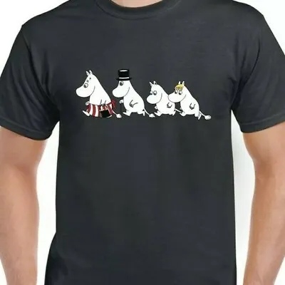 £9.99 • Buy MOOMIN T-Shirt Moomintroll Family Tee 70s 80s 90s Retro Tee Gift Unisex 