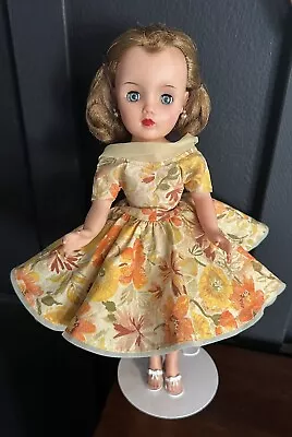 Vintage 1950’s Ideal Miss Revlon Fashion Doll - 15” Original Dress Hard To Find • $275