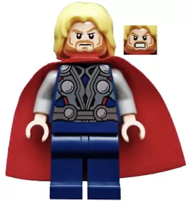 Lego Marvel Super Heroes - Thor Minifigure - Sh018 - [6868 6869] Free Shipping • $21.95