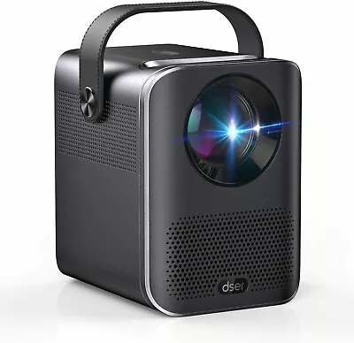 Used Video Projector 1080P Portable Mini 150ANSI 4000 Lumen Home Theater Movie • $54.99