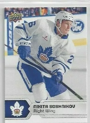 2017-18 Upper Deck AHL #68 Nikita Soshnikov (Salavat Yulaev Ufa) • $1