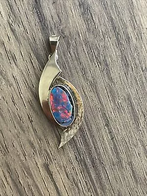 9ct Gold Opal Pendant  • £50