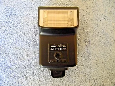 Minolta Auto 25 Flash Works • $8.99