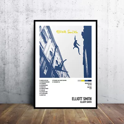 Elliott Smith Album Poster 20x30  24x36  Custom Music Canvas Poster • $7.59