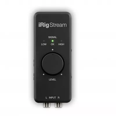 IK Multimedia IRig Stream Mobile Audio Interface For Podcasting & Livestreaming • $119.99