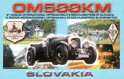 £2.89 • Buy 1 X QSL Card Radio Slovakia OM3500KM Internationa Veteran Rally 2004 ≠ T116