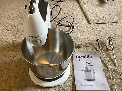 Breville Hand And Stand Food Mixer VFM031 With Bowl And Whisks • £17.99