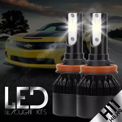 LED Headlight Canbus Error Free Anti Flicker Resistor Canceller Decoder H8 H11 • $17.99