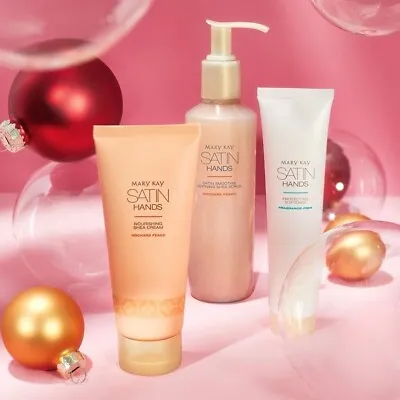 New Mary Kay Satin Hands Pampering Set Orchard Peach Limited Edition Set • $38