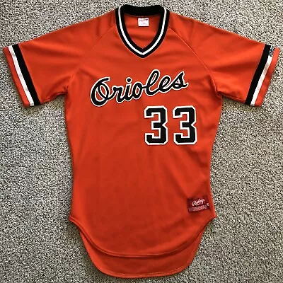 Vintage 70s 80s Baltimore Orioles Eddie Murray 33 Rawlings Jersey Size 40 Medium • $139.99