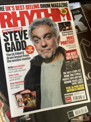 £0.99 • Buy Rhythm Magazine April 2008 Steve Gadd No Cd 