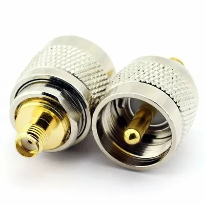 PL259 UHF Male Plug To SMA Female Jack RF Adapter Connector • $6.89