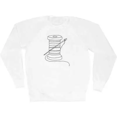 'Needle & Thread' Adult Sweatshirt / Sweater / Jumper (SW021892) • £19.99