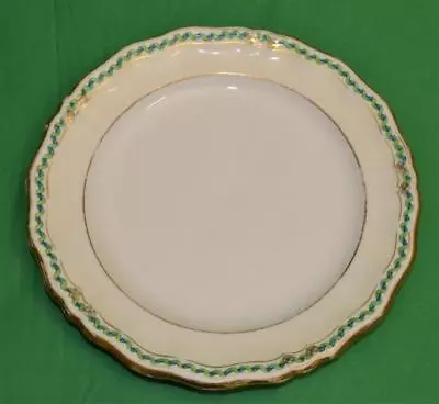 Atq MINTON For TIFFANY & Co Old Globe Mark Green Band 6 D Set Of 4 Plate #H4373 • $49.99