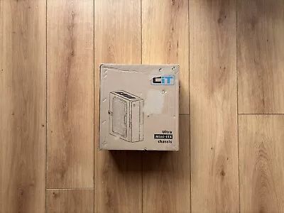 CiT MTX-007B Mini ITX Case 180W PSU Black Interior VESA Mountable • £37