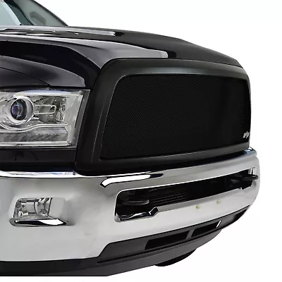 Fits 2013-2018 Dodge Ram 2500 Grille Black Stainless Steel Mesh Replacement • $265.99