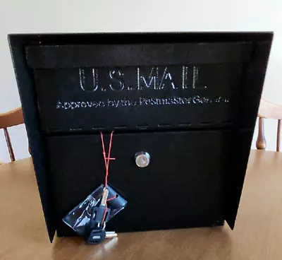 Mail Manager Locking Post-Mount Mailbox With High Security Reinforced Patented • $89.95