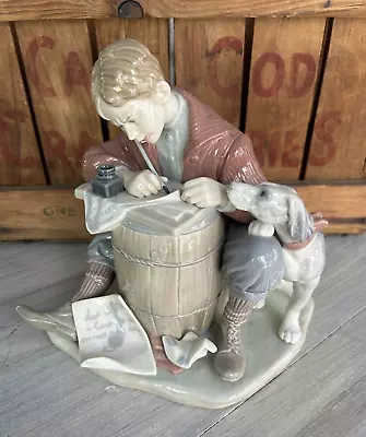 Lladro Norman Rockwell Love Letters 1406 1056/5000 • $245