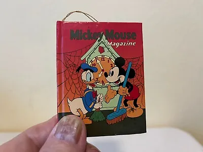 Disney Mickey Mouse Magazine Mini Book - Rare • $8