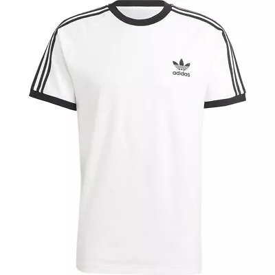 Adidas Originals California T Shirt Adicolor 3 Stripe Mens Short Sleeve • $17.36