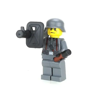 Enemy Anti-Tank Soldier Axis WW2 Minifigure Made W/ Real LEGO® Minifig  • $20.50