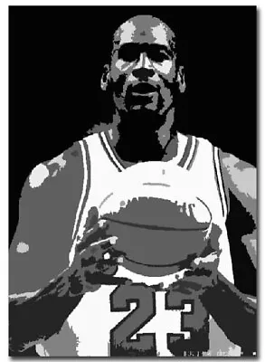 Hand Painted Oil Painting On Canvas Art - Michael Jordan - Last Dance NBA • $99