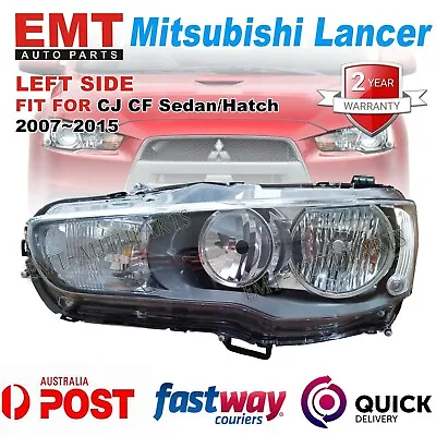 $115.20 • Buy Left LH Head Light For Mitsubishi Lancer CJ Series 1 2 Sedan & Hatch 07~15