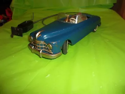 Circa 1950's ARNOLD 10  PACKARD CONVERTABLE REMOTE CONTROL CAR! REMOTE WORKS! • $50