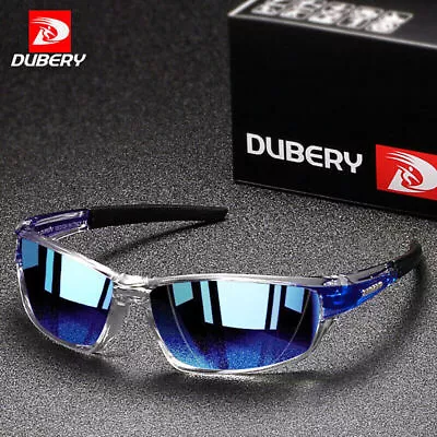 DUBERY Sports Polarized Sunglasses Mens Women Lightweight Driving Glasses UV400 • £6.98