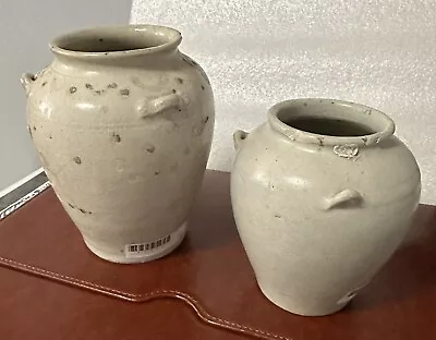 Rare Viet Nam Shipwreck Hoi An Hoard 1500’s Pair Of Jars • $275