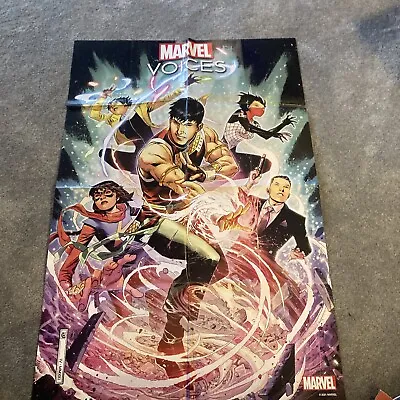 Marvel Voices Promo Poster 2021 24x36 New Shang Chi Silk Kamala Khan • $8.08