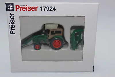 $30.10 • Buy Preiser 17924 Agricultural Tractors + Fritzmeier Canopy Deutz D 6206 1:87 H0 New