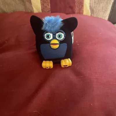 McDonalds Happy Meal Toy Furby 2001 Black & Blue Excellent Condition • £2.49