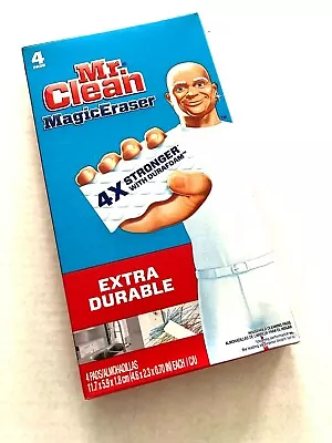 Mr. Clean Magic Eraser Extra Durable 4 Pack Sealed Box • $5.99