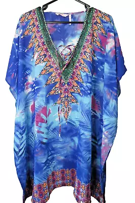 MILLERS - Embellished - Relaxed Fit Caftan - Coverup - Size 20 Nwots • $20