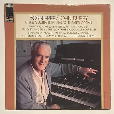 $6.99 • Buy John Duffy Born Free LP (1967) Vinyl Record 12” Gulbransen Rialto Theater Organ