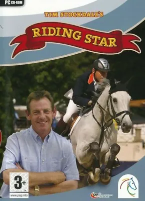 Tim Stockdale's Riding Star - Horse Riding Equestrian Dressage PC Game Brand New • £2.95