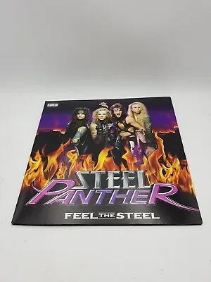 Steel Panther Feel The Steel Record Purple 2009 • $147.98