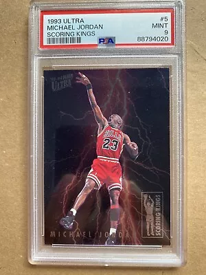 🔥🔥PSA 9 1993 Ultra Scoring Kings Michael Jordan #5 PSA 9🐐 • $822.23