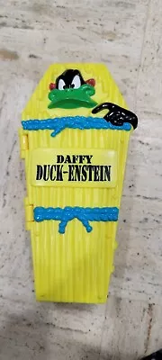 NO SOUND  Daffy Duck-Enstein  Coffin Russell Stover Candy Container/Coin Bank • $5.40