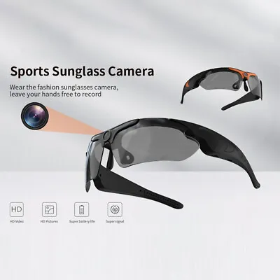 Digital Mini Camera Sunglasses 1080P Glasses Eyewear DVR/Video Recorder Camera • $29.44